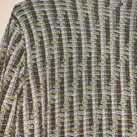 Escada Light Knit Top w Metallic thread, Size Large - Picture 5 of 5